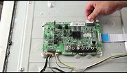 Samsung 55" LED TV BN94-07727D Main Board Replacement Tutorial