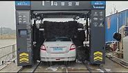 Installation of Mathias gantry automatic car wash at gas station– Mattias Car Wash Systems |