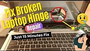How to HP Laptop Fix broken Laptop Hinge in Just 15 Minutes Easy Step By Step