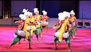 Pung Cholom or Drum dance from Manipur