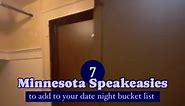Taylor Jo Hildreth | Minnesota Based, Travel & Unique Stays on Instagram: "7 Minnesota Speakeasies to Add to your Date Night Bucket List Send to someone you want to check these out with 🥃 1. Blue Goose in Saint Cloud, Minnesota find the hidden button to open the door. 2. The Hardware Store in Anoka mention a passcode to enter (given when you make a reservation). 3. Billy After Dark in Minneapolis down the alley from popular Billy Sushi. Find the back door marked with a neon sign. 4. The Velvete