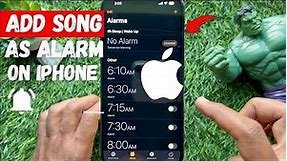 How to Set a Song as an Alarm Tone on iPhone