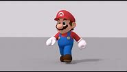 Mario Walk Cycle Animation