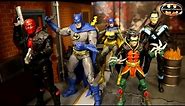McFarlane DC Multiverse Batman Family 5 Pack Nightwing Batgirl Red Hood Robin Action Figure Review