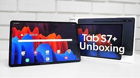 Samsung Galaxy Tab S7+ Premium Android Tablet Unboxing & Overview