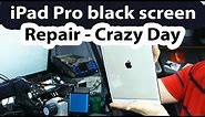 iPad Pro A1701 Repair Dim Screen No Backlight after screen replacement