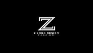 How To Simple Logo Design with Illustrator (letter z)