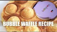 BUBBLE Waffles With a Cake Pop Maker Recipe -- You Made What?!