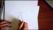 How to Draw PATRICK from Nickelodeon's SpongeBob Squarepants - @DramaticParrot