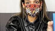 How to use SAM & LORI face mask chain around neck?