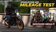 Royal Enfield Himalayan 450 | Highway + City Mileage Test | Shocking Results😨
