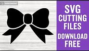 Bow Tie Svg Free Cut File for Cricut