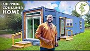 High-End Shipping Container Home Built on a DIY Budget - TINY HOUSE TOUR