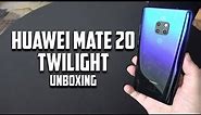 Huawei Mate 20 Twilight Edtion Unboxing