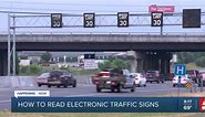 Let Me Help: How to read electronic traffic signs