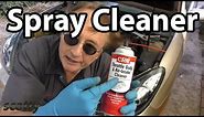 Make Your Car Run Better with a Little Spray Cleaner