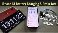 iPhone 13 Battery Charging & Drain Test - Awesome Battery Life