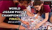 The epic finals of the World Jigsaw Puzzle Championships