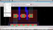 Cadence tutorial - Layout of CMOS NAND gate