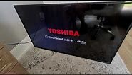 Toshiba 55L621U Black Screen After Splash Pops Up & Leaves