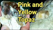 Topaz Stone | How to identify topaz stone | Pink and yellow Topaz Identification