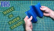 What is Paper Grain and How to Identify the Direction // Adventures in Bookbinding