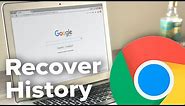 How to Recover Deleted Chrome History