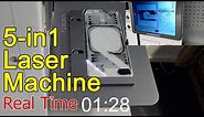 The NEW 5-in-1 iPhone Back Glass Removal and Engraving LASER Machine