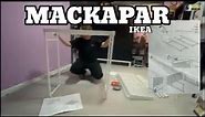 HOW TO ASSEMBLE MACKAPAR COAT RACK WITH SHOE STORAGE IKEA| ADAEAGLE