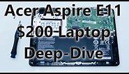 Acer Aspire E11 Windows laptop deep-dive, performance, Linux tests.