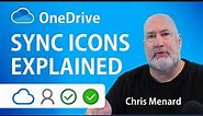 OneDrive - Sync Icons Explained for files and folders