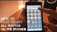 How to Select All Photos on iPhone the Quickest Way!