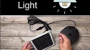 💡Portable Solar Lights Indoor Outdoor | Installation