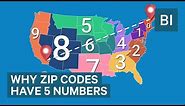 Why ZIP codes have 5 numbers — and what they each mean