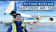 Incredible Flight on Antonov AN-124 Cargo Transporter
