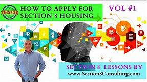 How to Apply for Section 8 Housing - Low Income Housing Application