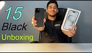 Iphone 15 Black Unboxing and Review
