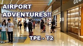 A look inside Taiwan's LARGEST airport, Taoyuan International Airport - terminal 2