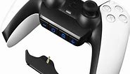 Bluetooth Adapter for PS5 Controller, BT 5.1 Low Latency Wireless Audio Transmitter, One Key Mute, Volume Adjustment, No Driver Needed Game Accessories for PS5 AirPods Sony Bose Earbuds Speakers