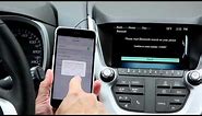 How to Pair iPhone Bluetooth with Chevy Equinox MyLink