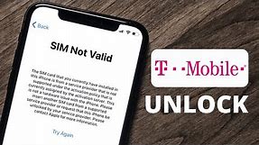 How to Unlock iPhone from T Mobile FREE ✅ Unlock iPhone from T-Mobile (Works All Networks) 2023