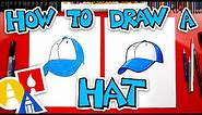 How To Draw A Baseball Hat