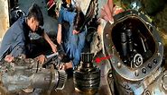 Restoration Of Hitachi 200 Excavator Hydraulic Pump
