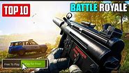 Top 10 FREE-TO-PLAY *Battle Royale* Games For PC 2024🔥