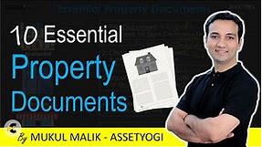 10 Property Documents to Check Before Buying Property