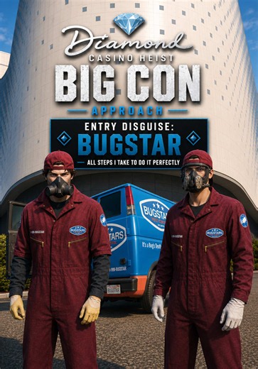 GTA ONLINE, Diamond Casino Heist, Approach: Big Con, Entry Disguise: BugStar! COMPLETE EXPLANATION ON HOW TO DO IT PERFECTLY! #gta #Gta5online #gaming #fyp #gta5