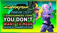 Cyberpunk 2077 | 5 Edgerunners Anime Items You Don't Want Miss - David's Sandevistan