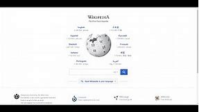 Build a Wikipedia Home Page UI Layout Clone in Browser Using HTML5 & CSS3