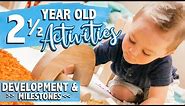 HOW TO PLAY WITH YOUR 2.5 YEAR OLD | DEVELOPMENTAL MILESTONES | ACTIVITIES FOR TODDLERS