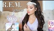testing Ariana Grande's new fragrance "R.E.M." + review